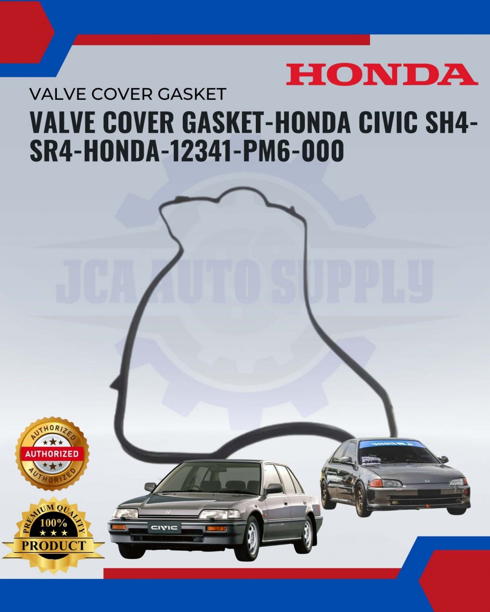hondavalvecovergasketoriginalcivicsh4sr412341pm6000